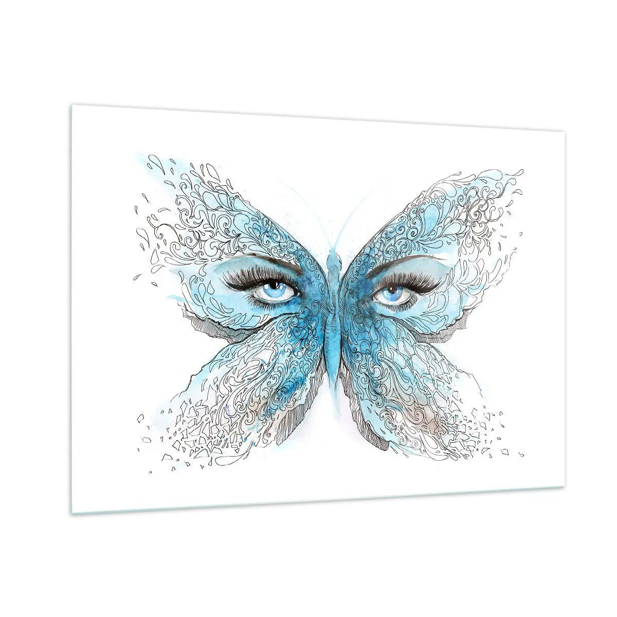 Glass picture - Eros Praying Mantis - 100x70 cm