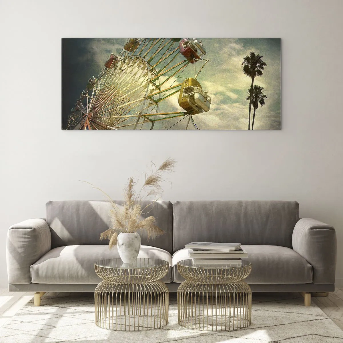 Glass picture - There Will Be Fun… - 160x50 cm