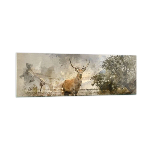 Glass picture - Dignity - Strength - Majesty - 160x50 cm