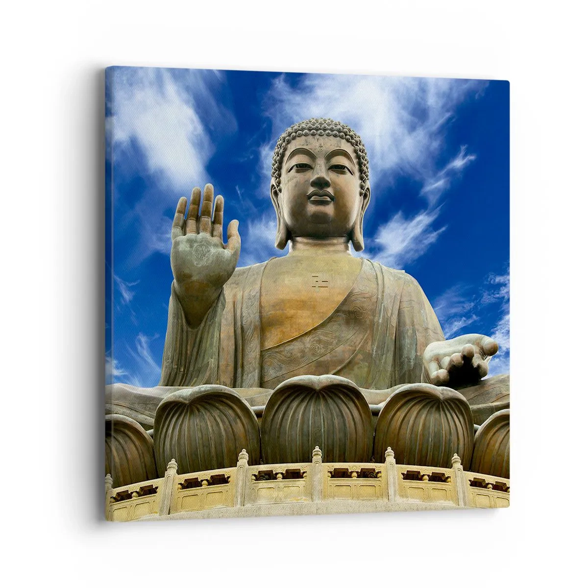 Canvas picture - Live Without Fear - 40x40 cm