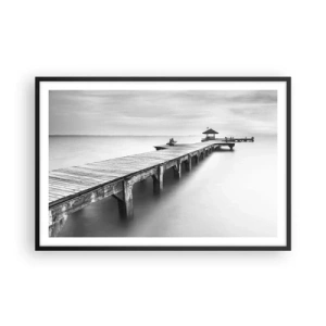 Poster in black frame - Into the Distance - 91x61 cm