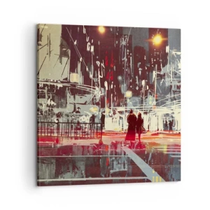 Canvas picture - Big City Trip - 60x60 cm
