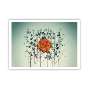 Poster - Japanese Sun - 100x70 cm