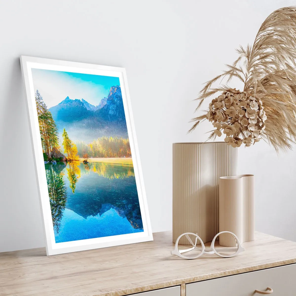 Poster in white frmae - Majesty and Sweetness - 70x100 cm