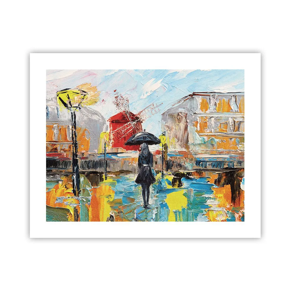 Poster - Parisian Legends - 50x40 cm