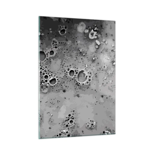 Glass picture - Like a Moon Landscape - 50x70 cm