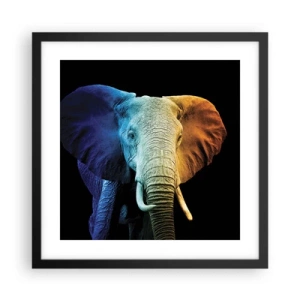 Poster in black frame - Eccentric, Not a Weirdo - 40x40 cm