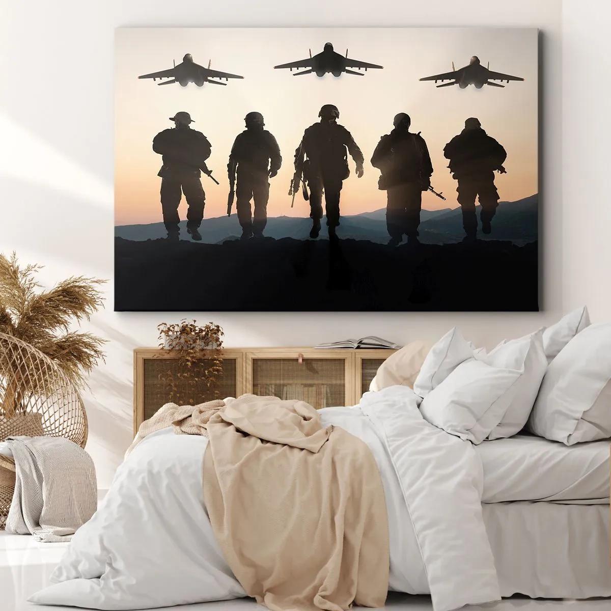 Canvas picture - Welcome to Our World - 120x80 cm
