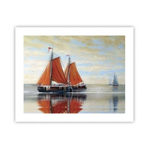 Poster - Ahoy, Sailor, Sail… - 50x40 cm