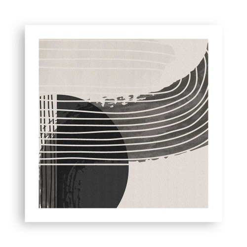 Poster - There and Back - 50x50 cm