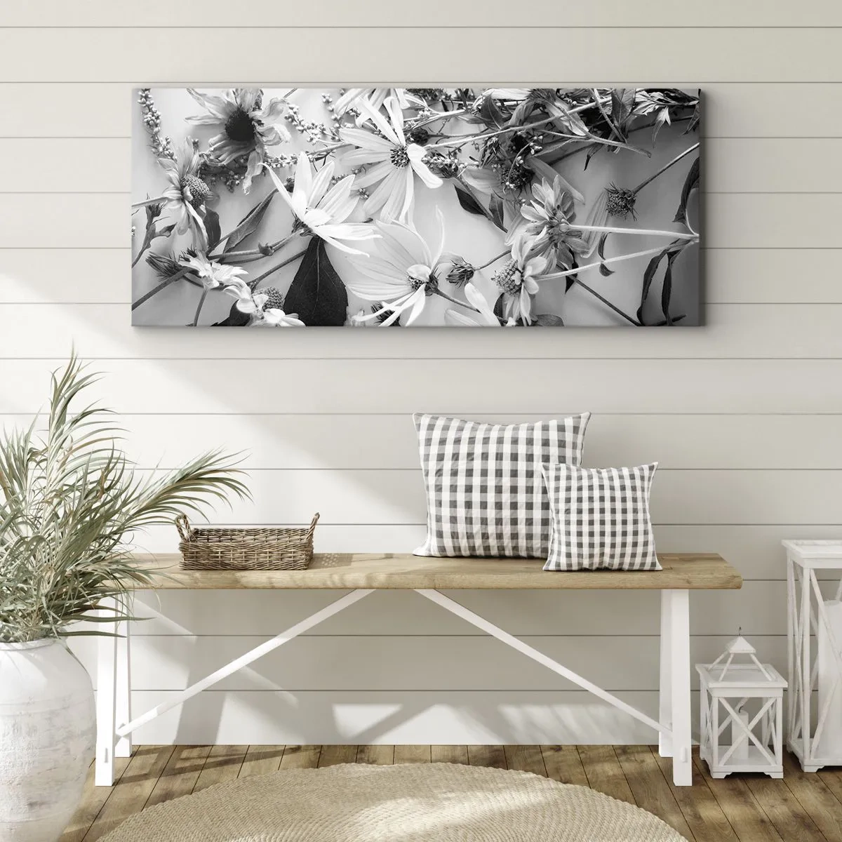 Canvas picture - No-Bouquet of Flowers - 140x50 cm
