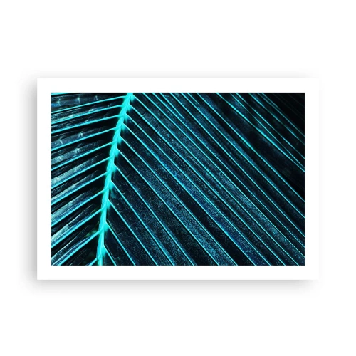 Poster - Texture of Green - 70x50 cm