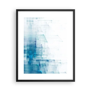 Poster in black frame - And There Was Space - 40x50 cm