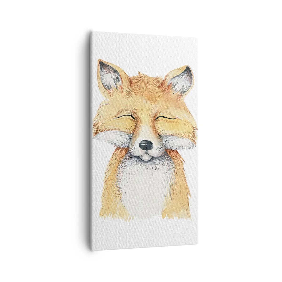 Canvas picture - Fox Moods - 55x100 cm