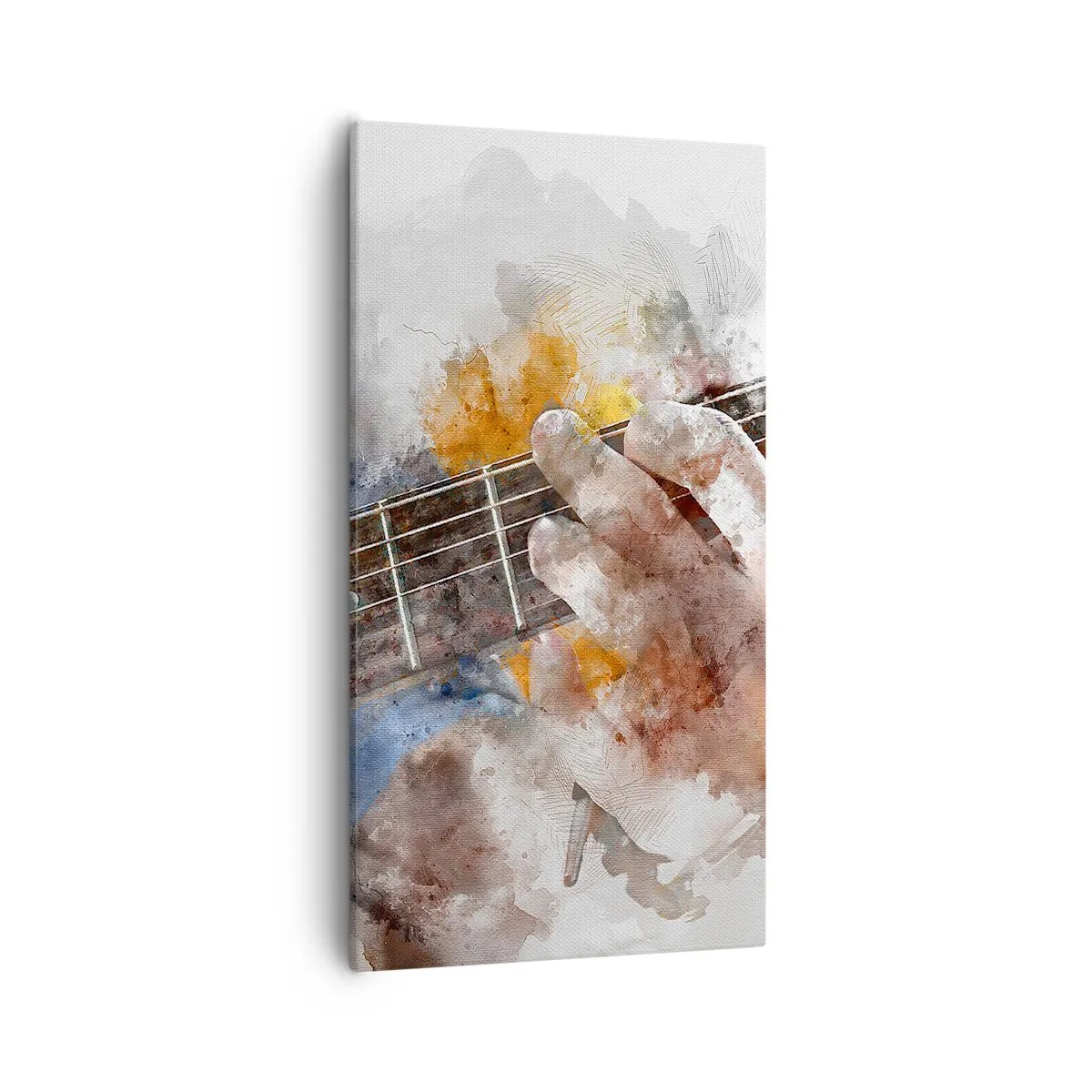 Canvas picture - Poetry Between Strings - 55x100 cm