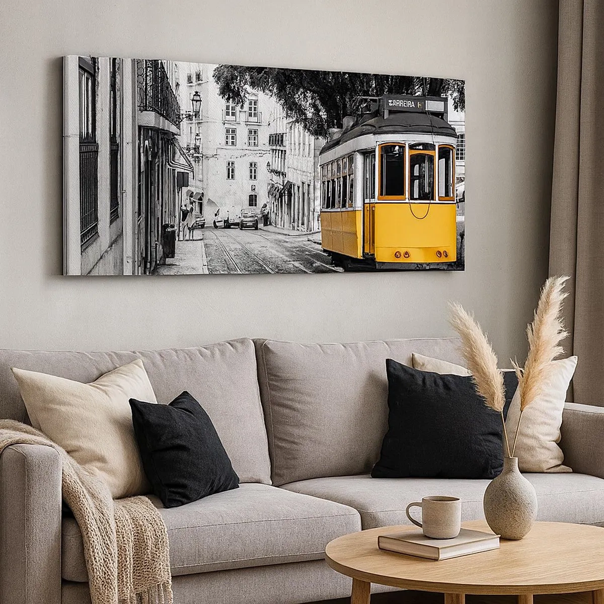 Canvas picture - With Fado in the Background - 100x40 cm