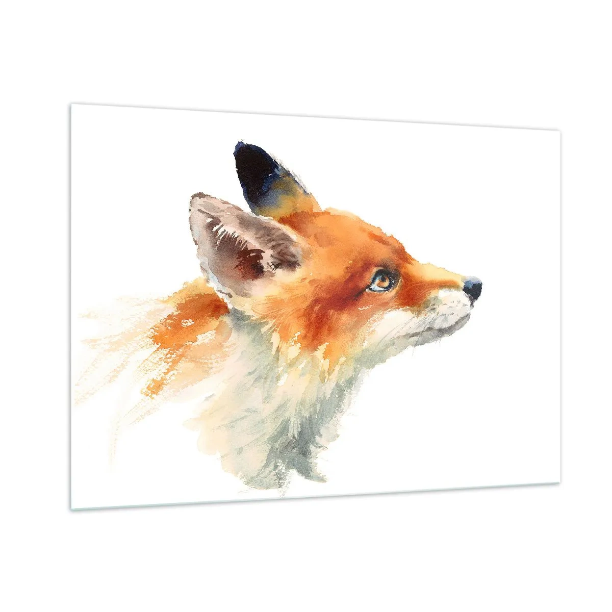 Glass picture - Never Too Careful - 100x70 cm