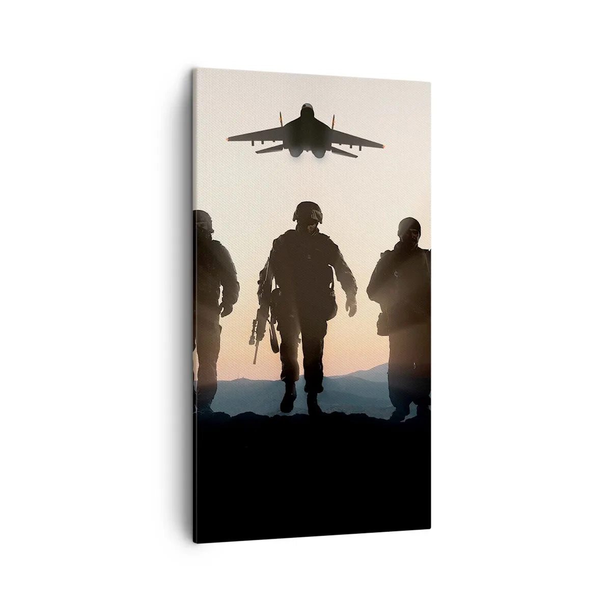 Canvas picture - Welcome to Our World - 45x80 cm