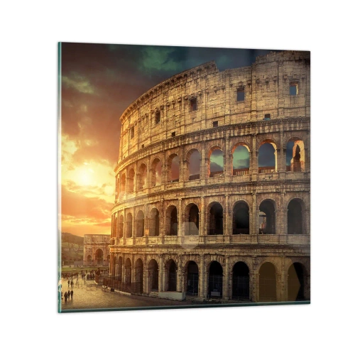 Glass picture - Colossal Impression - 60x60 cm