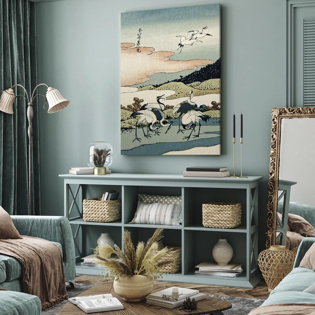 Canvas picture - In a Japanese Spirit - 50x70 cm