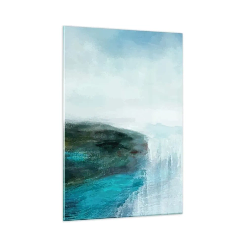 Glass picture - Marine Abstract - 70x100 cm