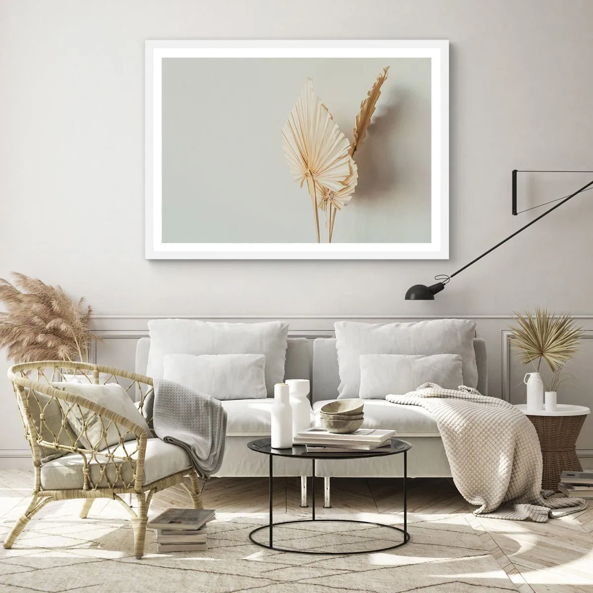 Poster in white frmae - When It Needs Calming Down - 100x70 cm