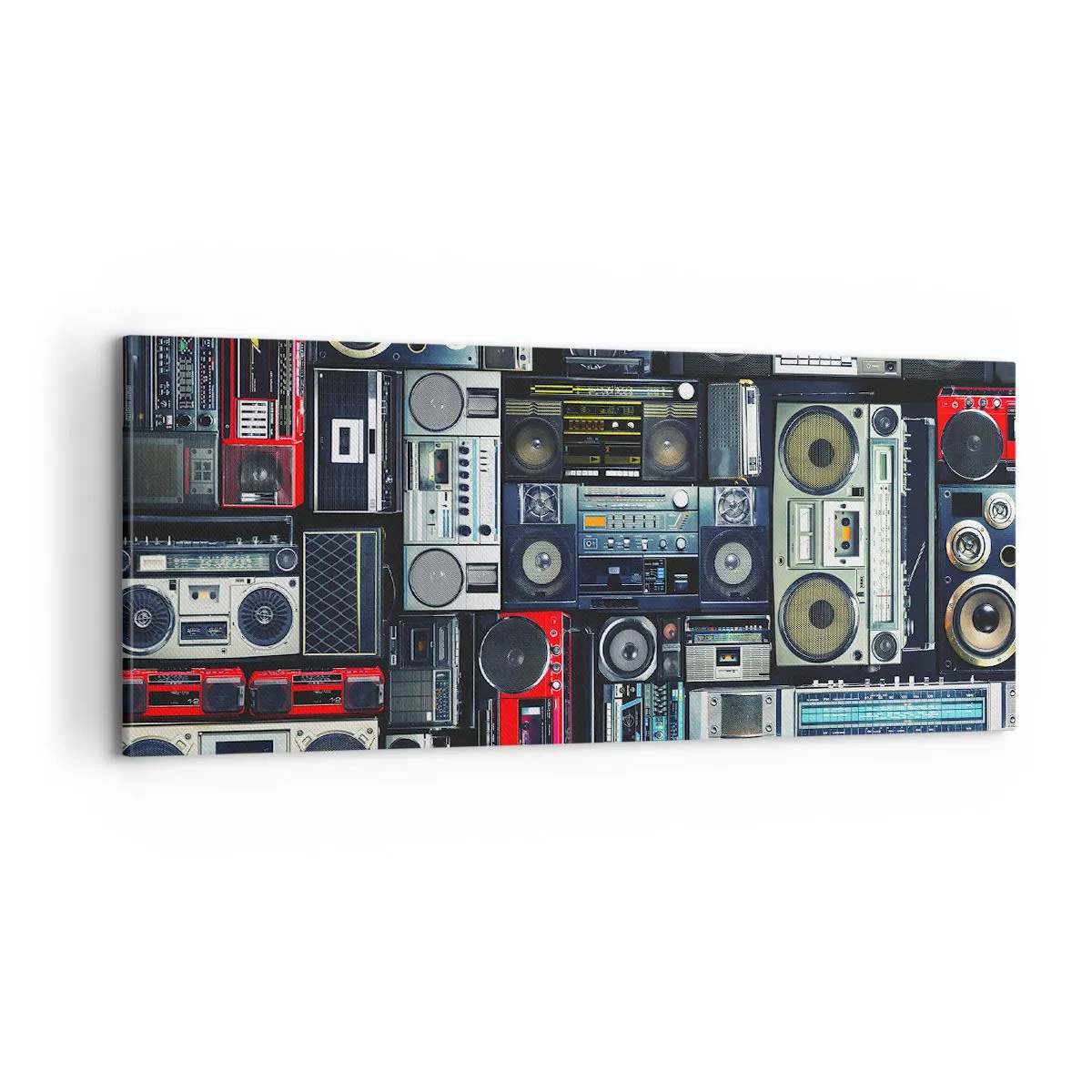 Canvas picture - Nostalgy for the 80-ies - 100x40 cm