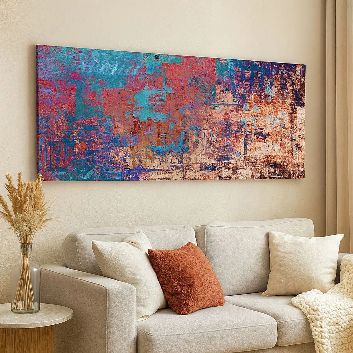 Canvas picture - Memory and Oblivion - 100x40 cm