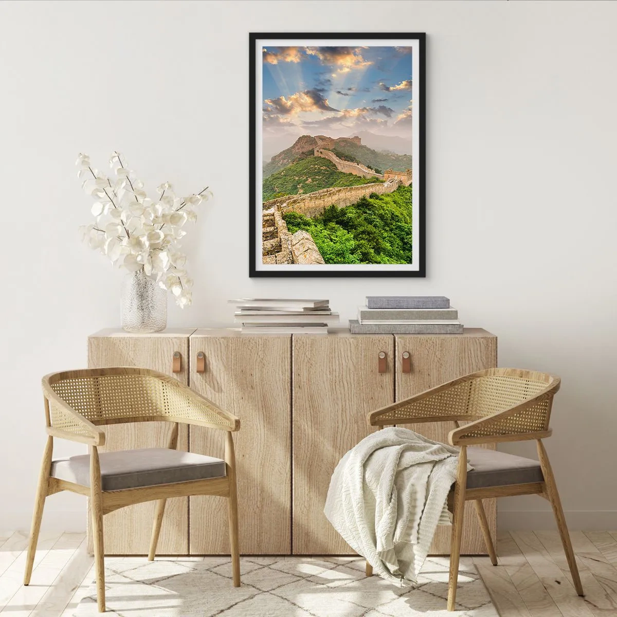 Poster in black frame - Neverending Grandeur - 30x40 cm