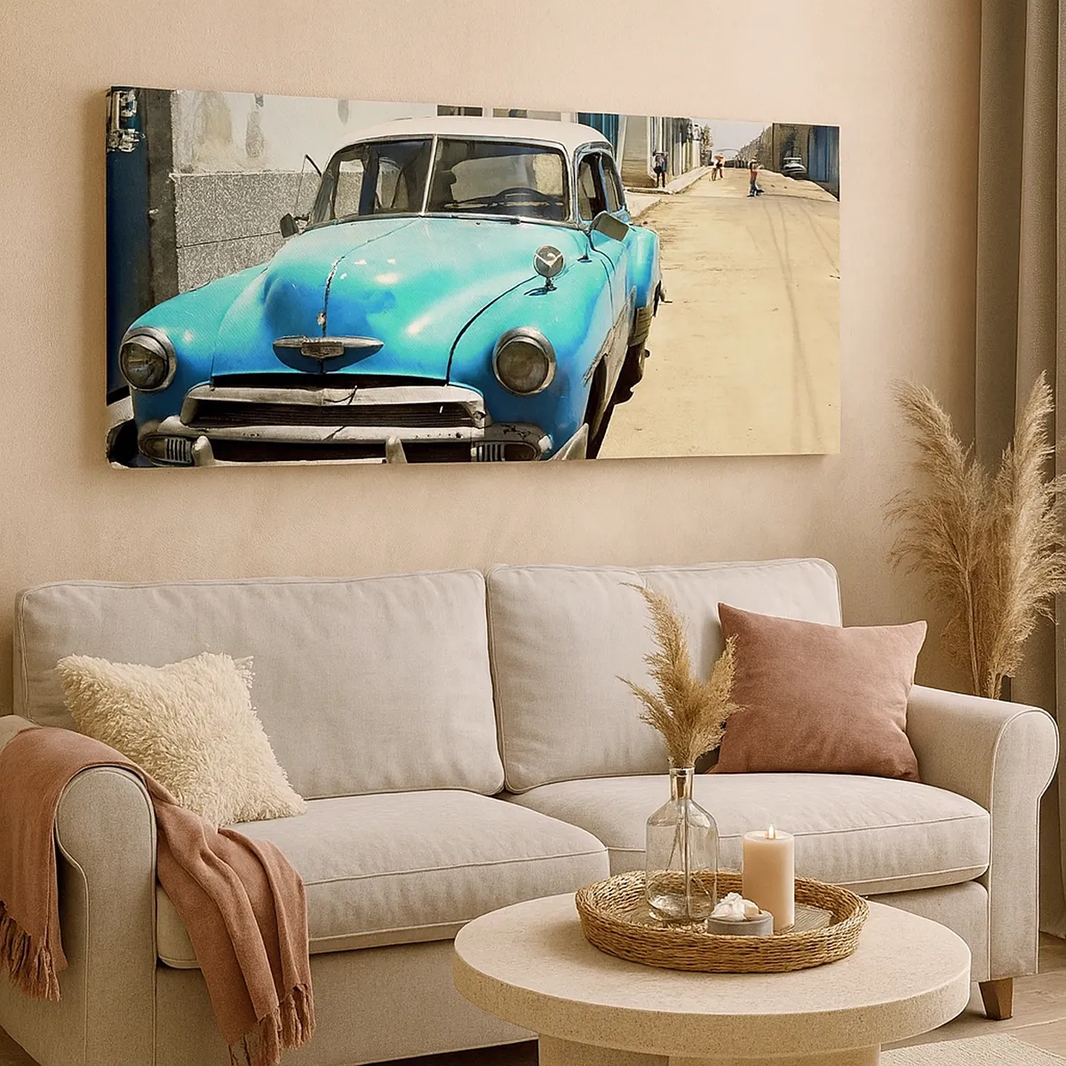 Canvas picture - Eviva Cuba! - 30x30 cm