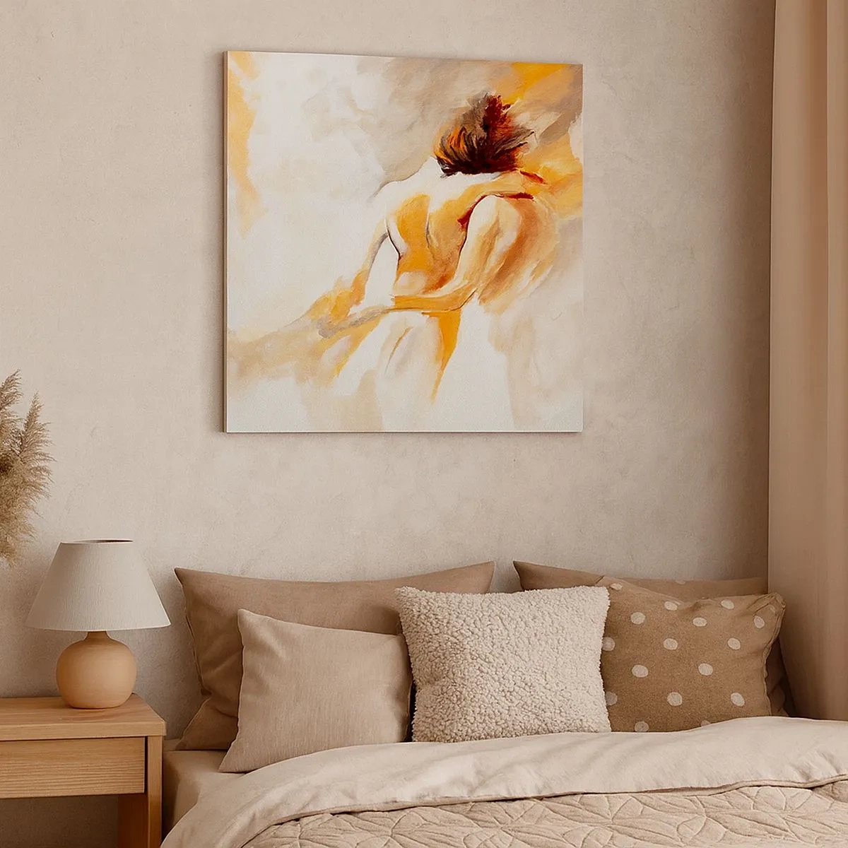 Canvas picture - Heavenly Embrace - 30x30 cm