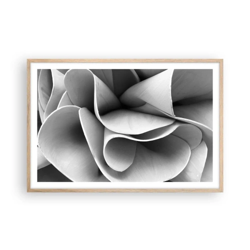 Poster in light oak frame - It Is Happening in Space - 91x61 cm