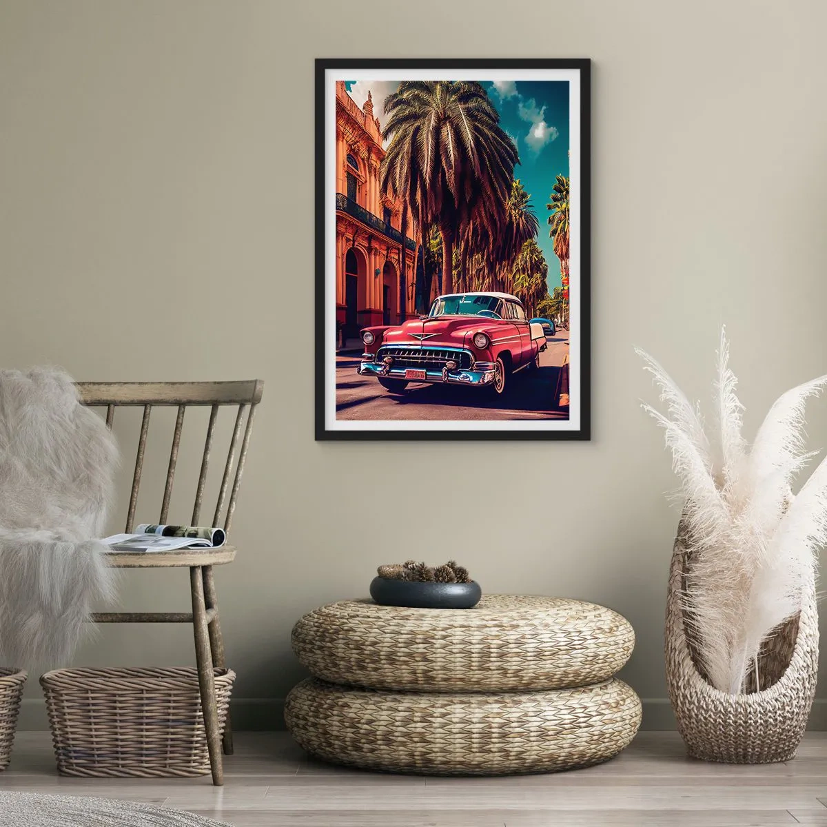 Poster in black frame - Still in Havana - 30x40 cm