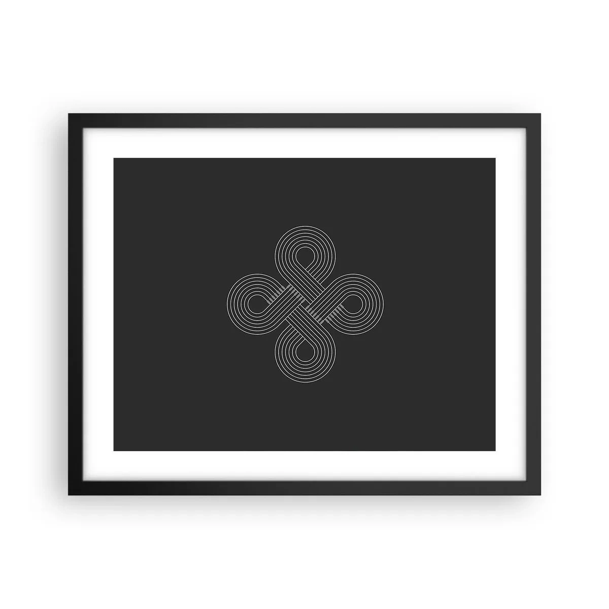 Poster in black frame - In Celtic Spirit - 50x40 cm