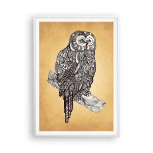 Poster in white frmae - Mysterious Ornaments of Wisdom - 70x100 cm