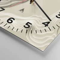 Clock face with numbers