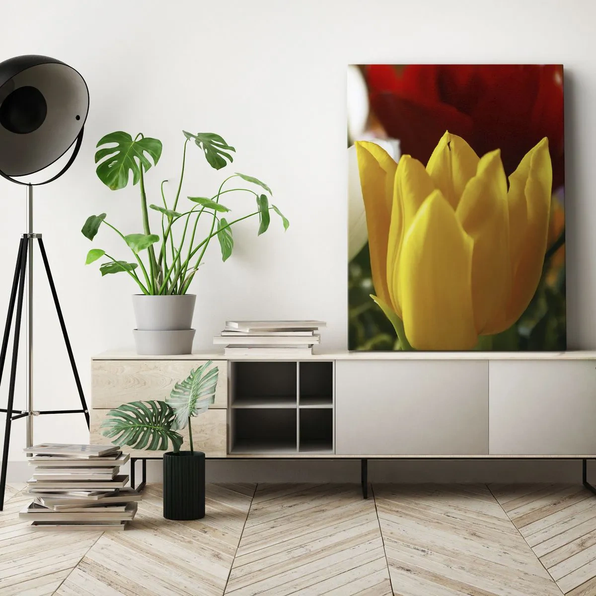 Canvas picture - Tulip Fever - 45x80 cm