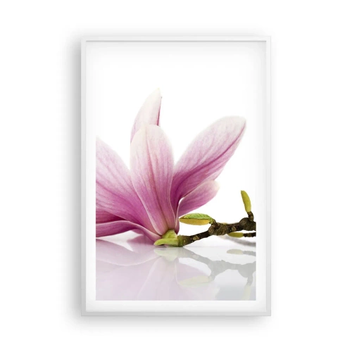 Poster in white frmae - Delicate Like a Spring Breeze - 61x91 cm
