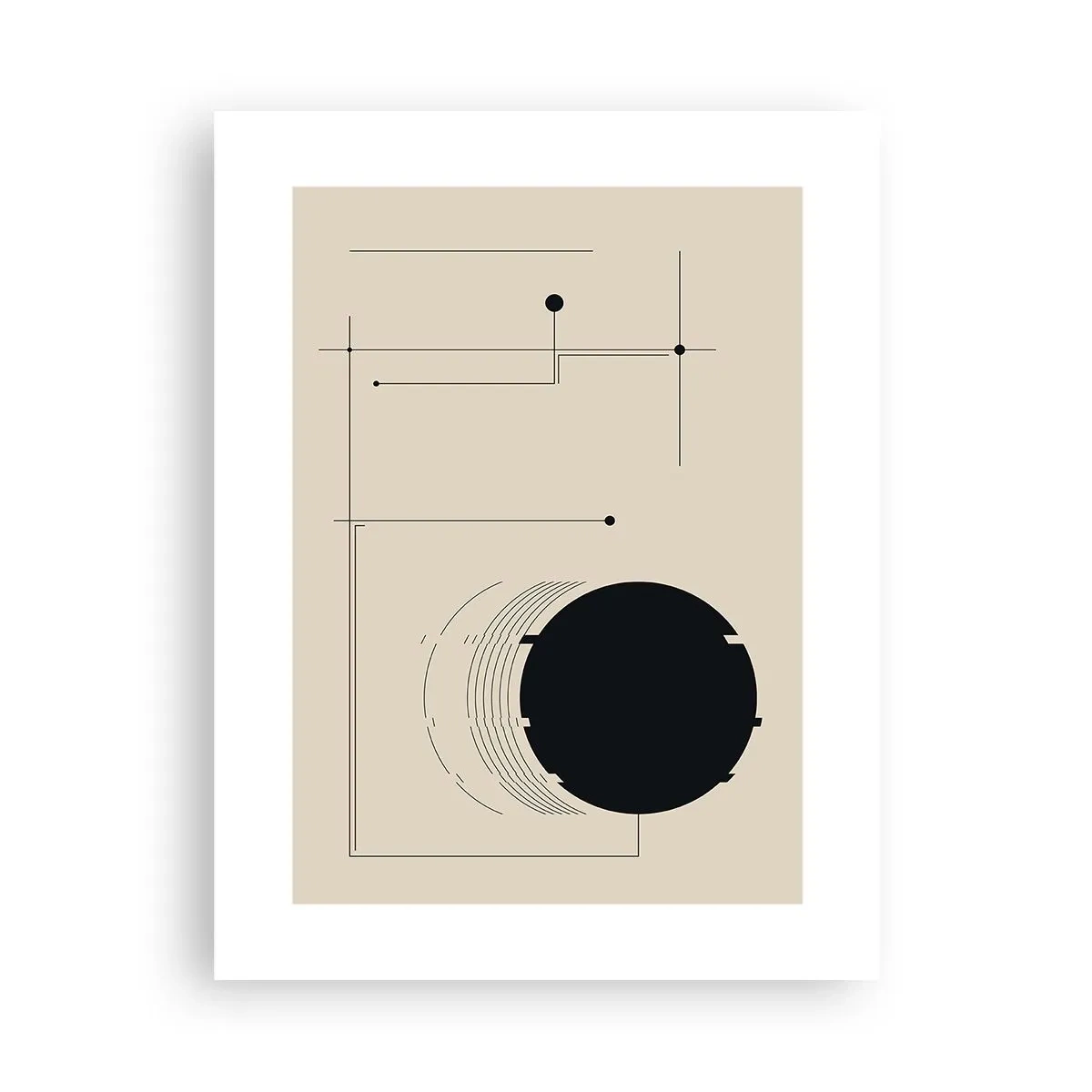 Poster - Springy and Dynamic Composition - 30x40 cm