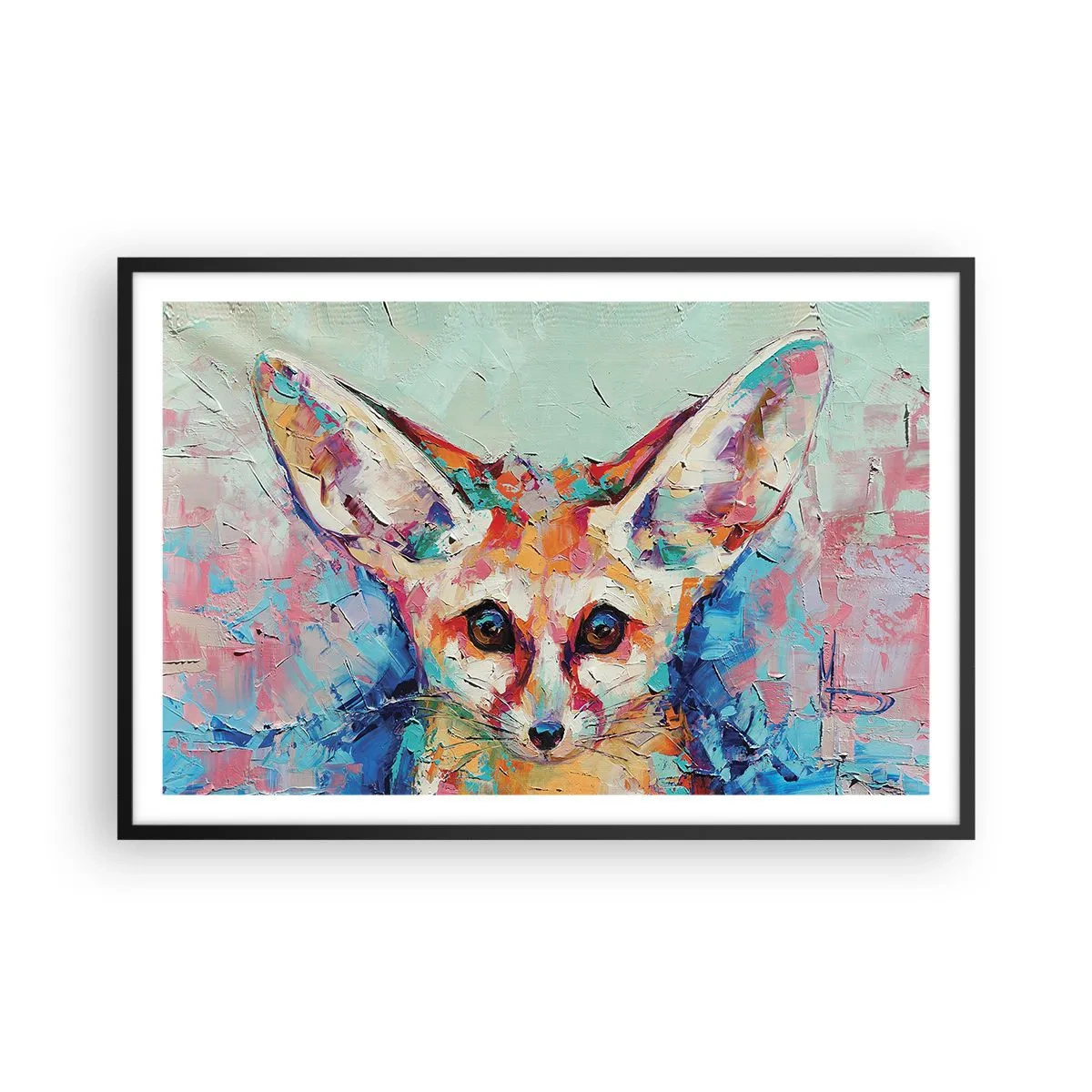 Poster in black frame - Are You Ready for Me? - 91x61 cm