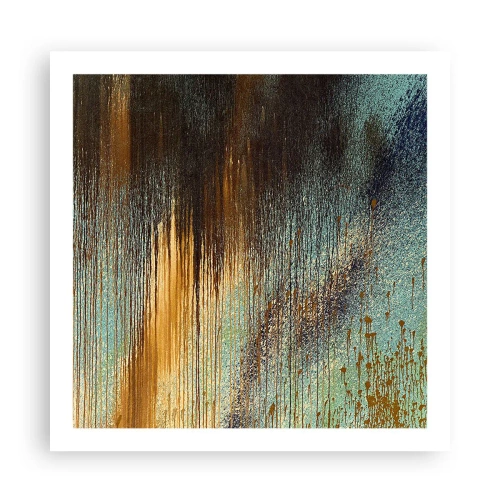 Poster - Non-accidental Colourful Composition - 60x60 cm