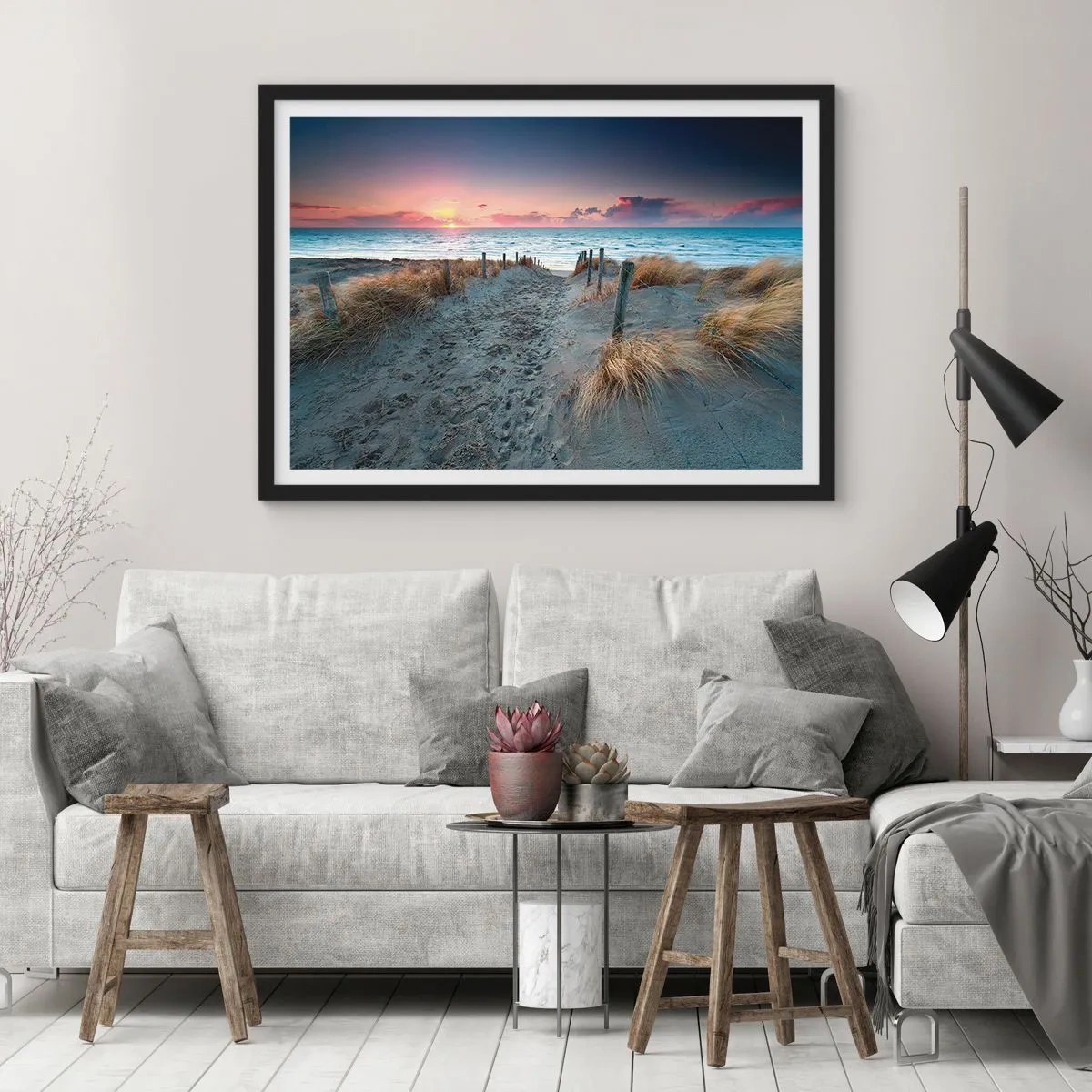 Poster in black frame - You Have Spilled a Rainbow of Sparkles… - 50x40 cm