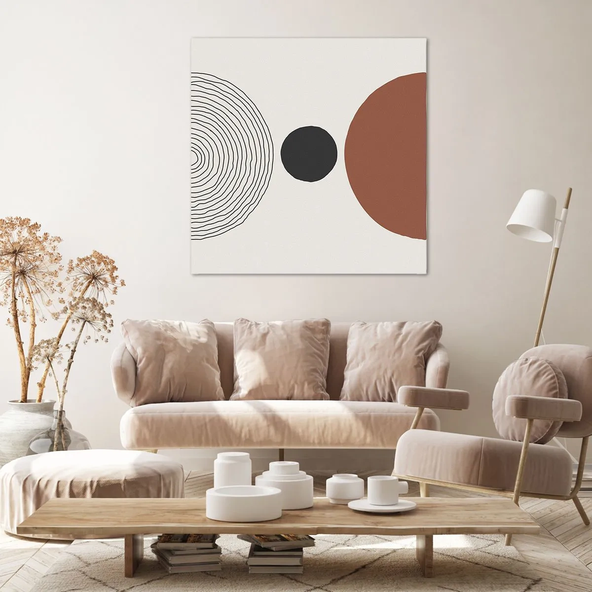 Canvas picture - In the Centre of Attention - 60x60 cm