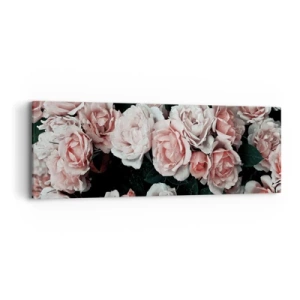 Canvas picture - Rose Ensemble - 90x30 cm