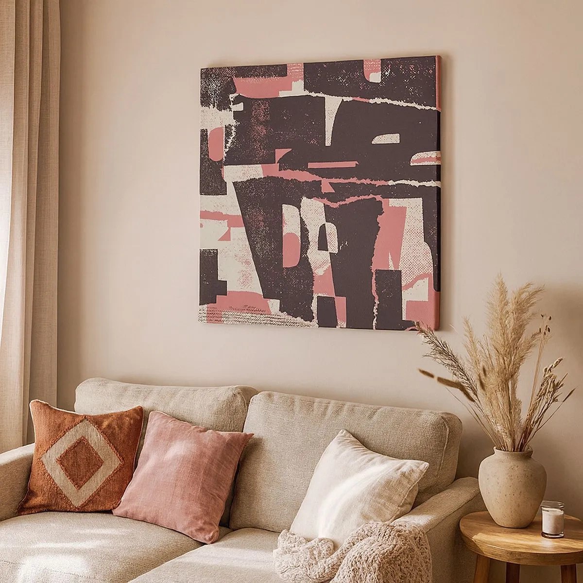 Canvas picture - All that Chaos - 30x30 cm