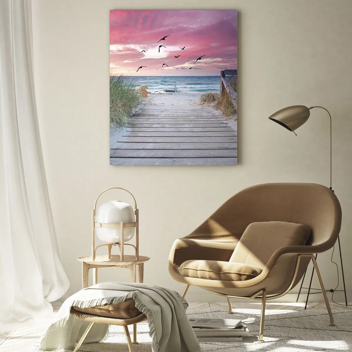 Glass picture - Baltic Impression - 50x70 cm