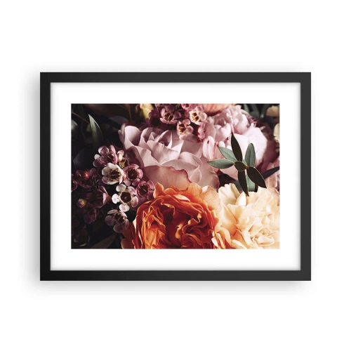 Poster in black frame - Wrapped by Beauty - 40x30 cm