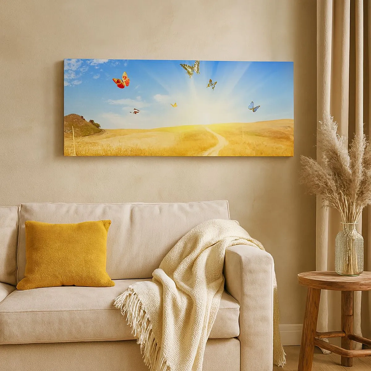 Canvas picture - How Can You Not Love the Summer? - 100x40 cm