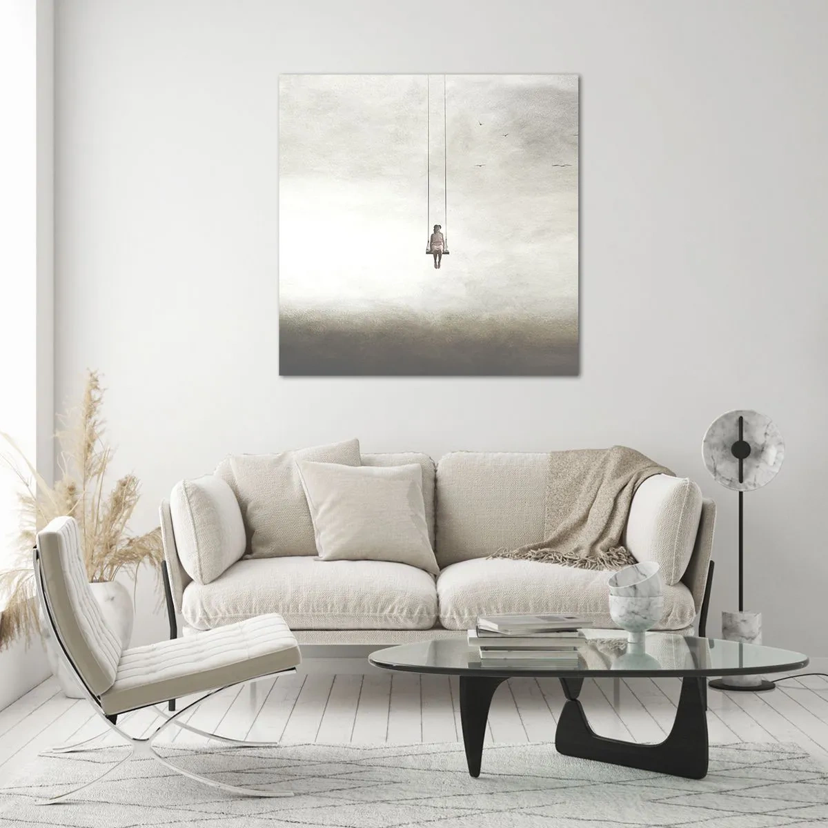 Glass picture - Child in Us - 40x40 cm