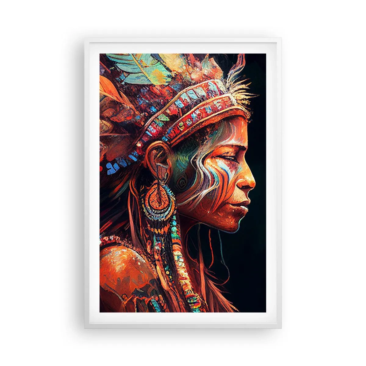 Poster in white frmae - Magical Ritual - 61x91 cm